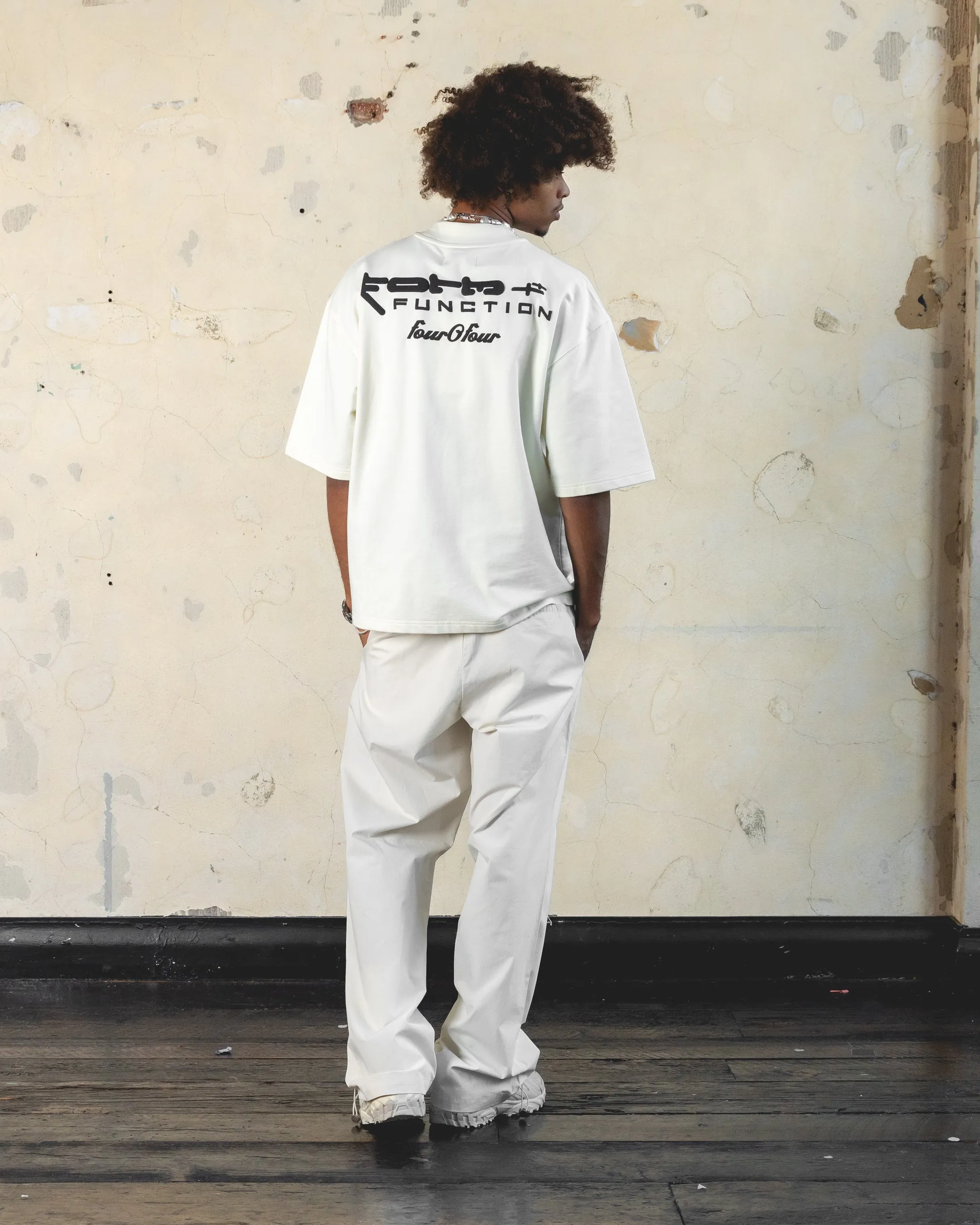 404 Function Oversized T-Shirt Off White