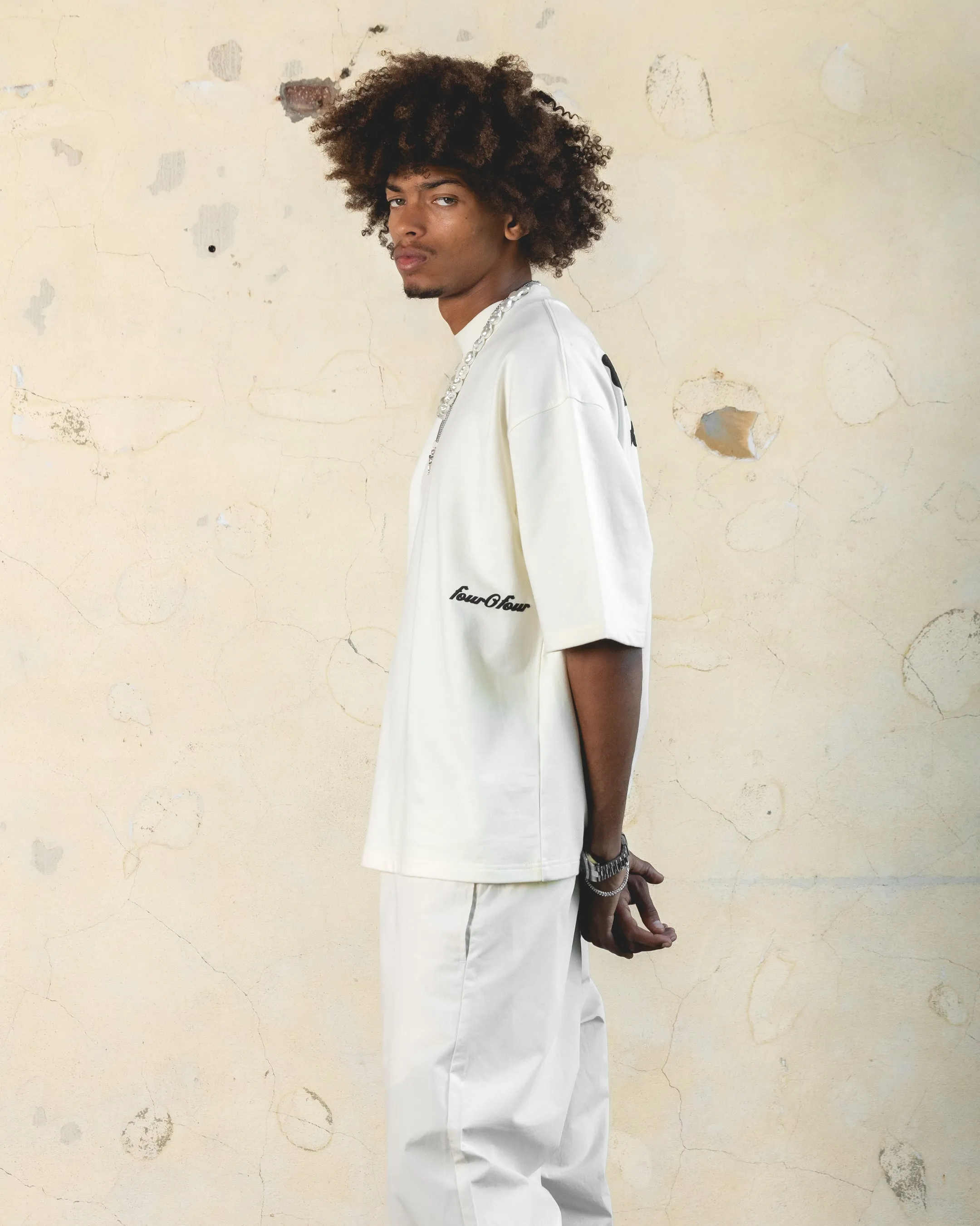 404 Function Oversized T-Shirt Off White