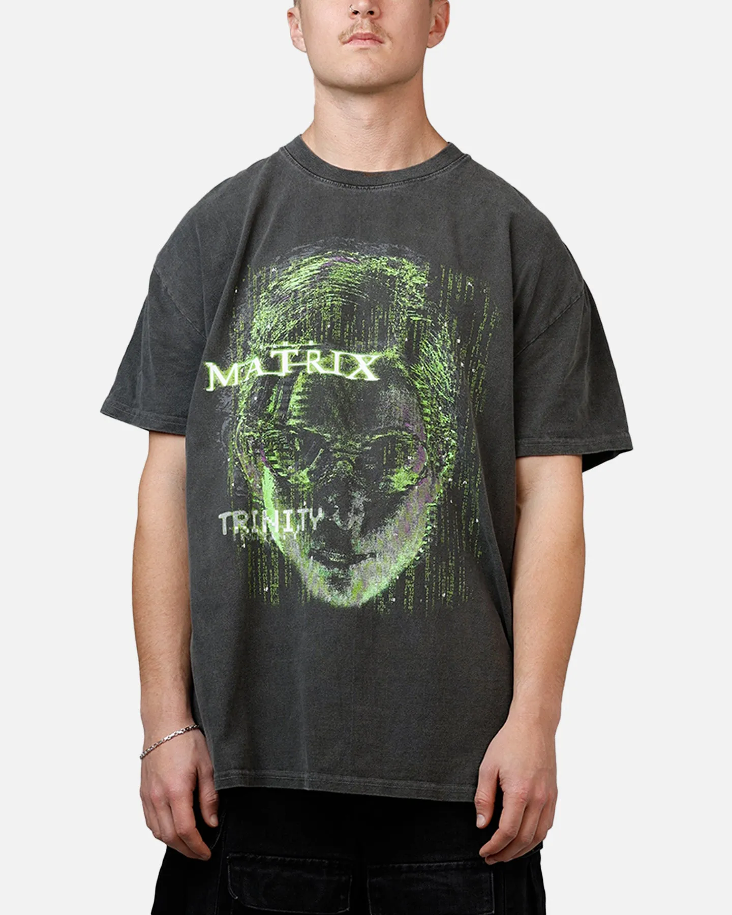 American Thrift X The Matrix Trinity Heavyweight T-Shirt Black