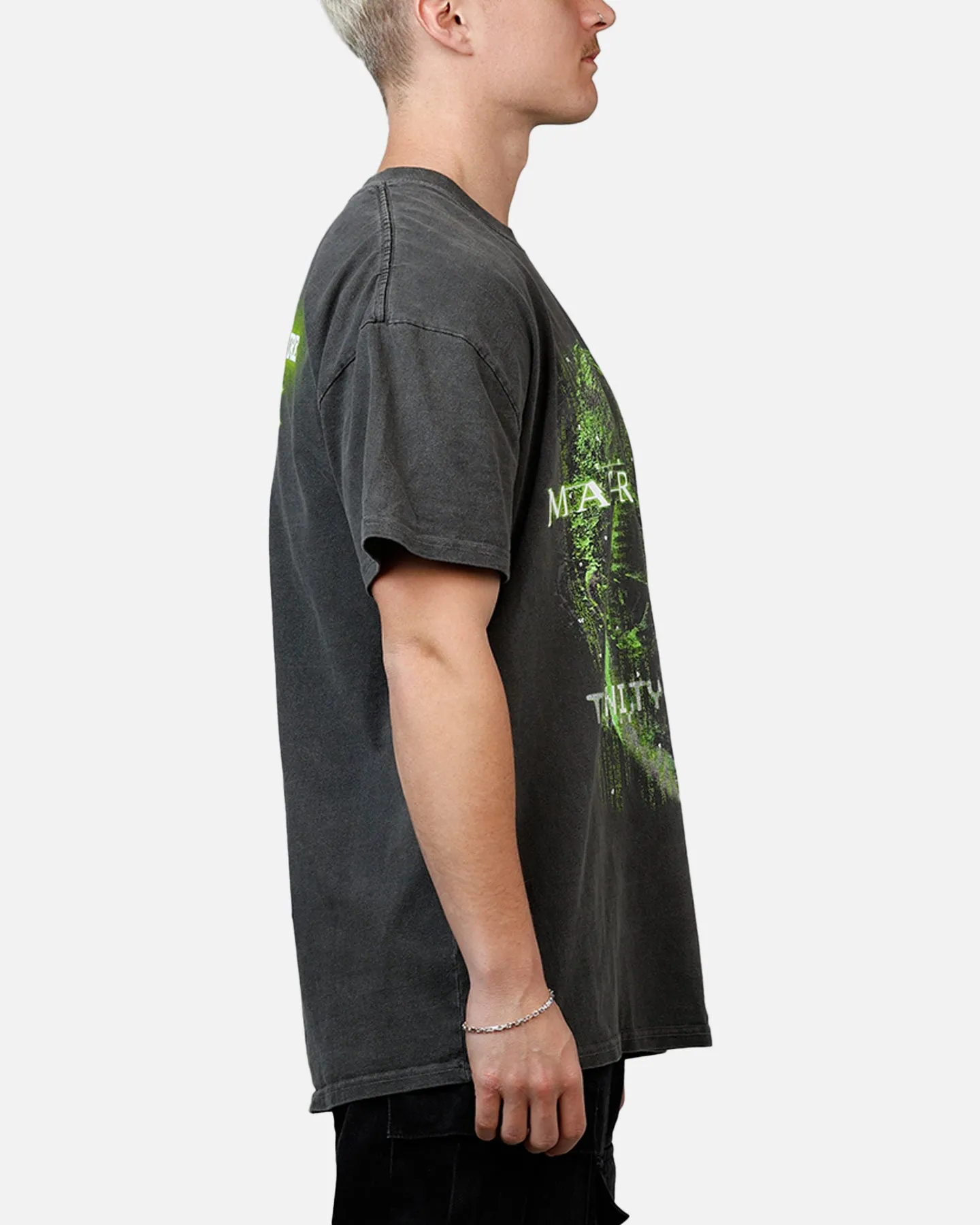 American Thrift X The Matrix Trinity Heavyweight T-Shirt Black