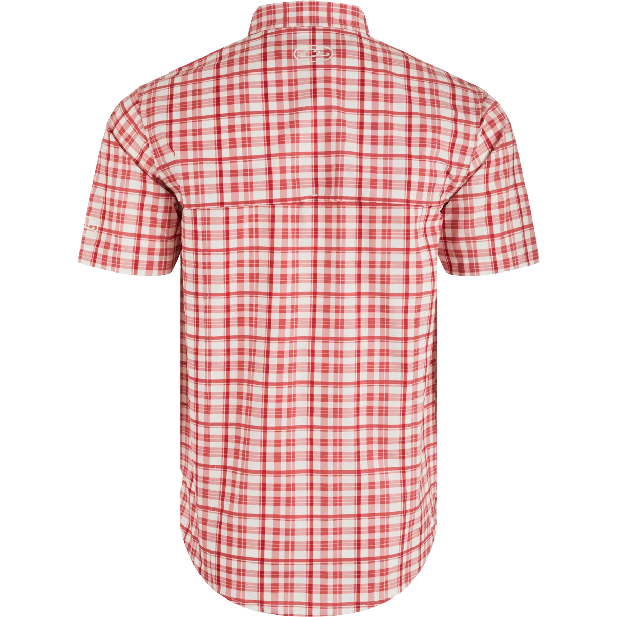 Arkansas Hunter Creek Windowpane Plaid Short Sleeve Shirt