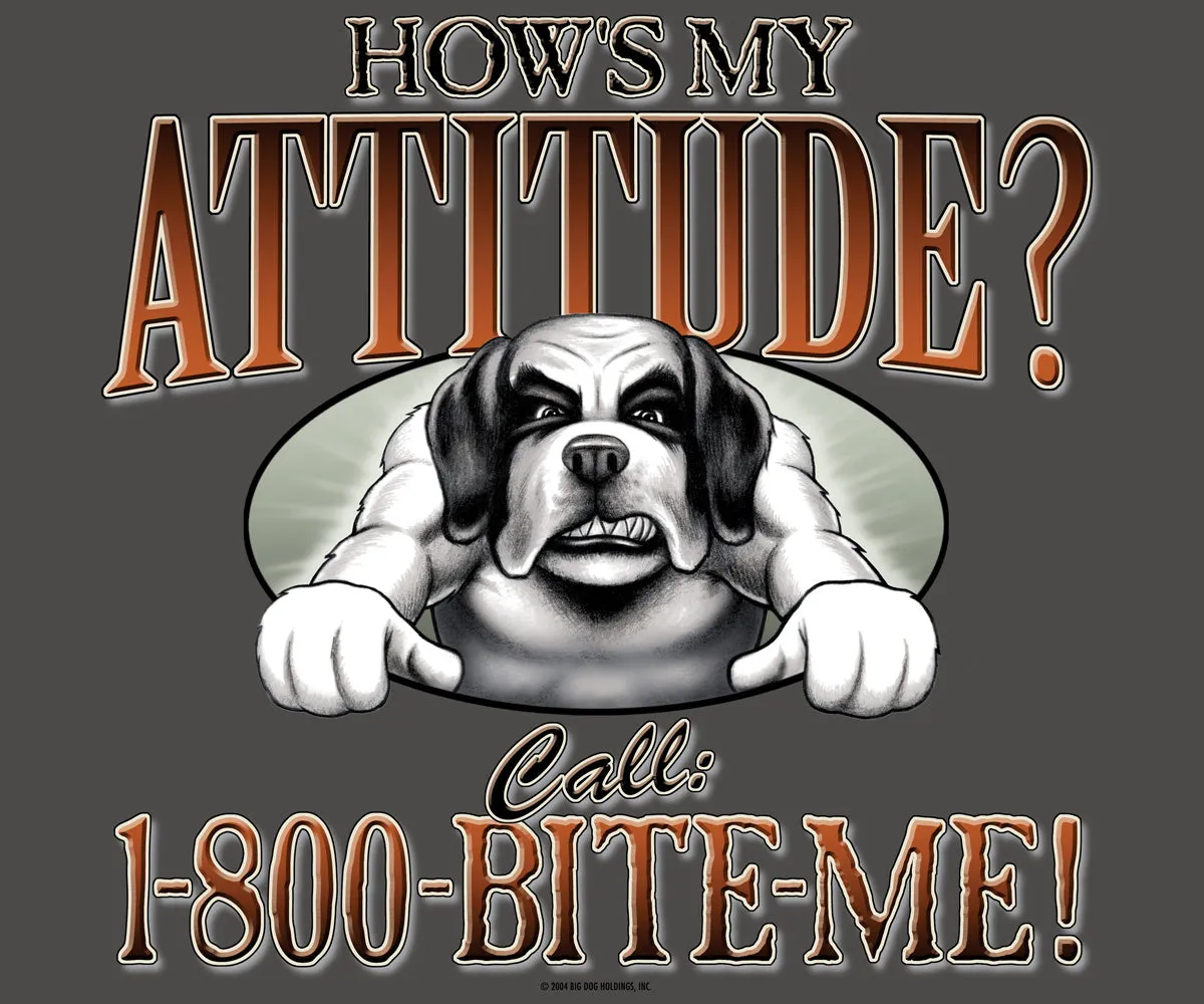 Attitude 1-800-bite Me T-Shirt