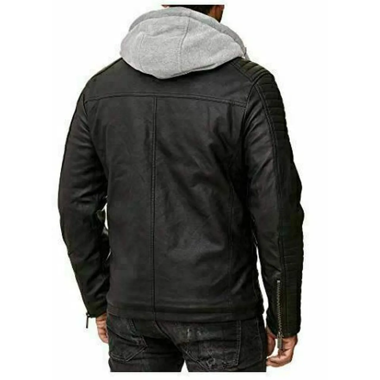 B3 Bomber Café Leather Jacket