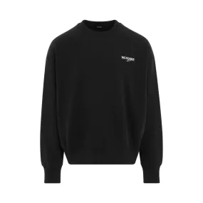 Basic 1506 Logo Sweatshirt in Black