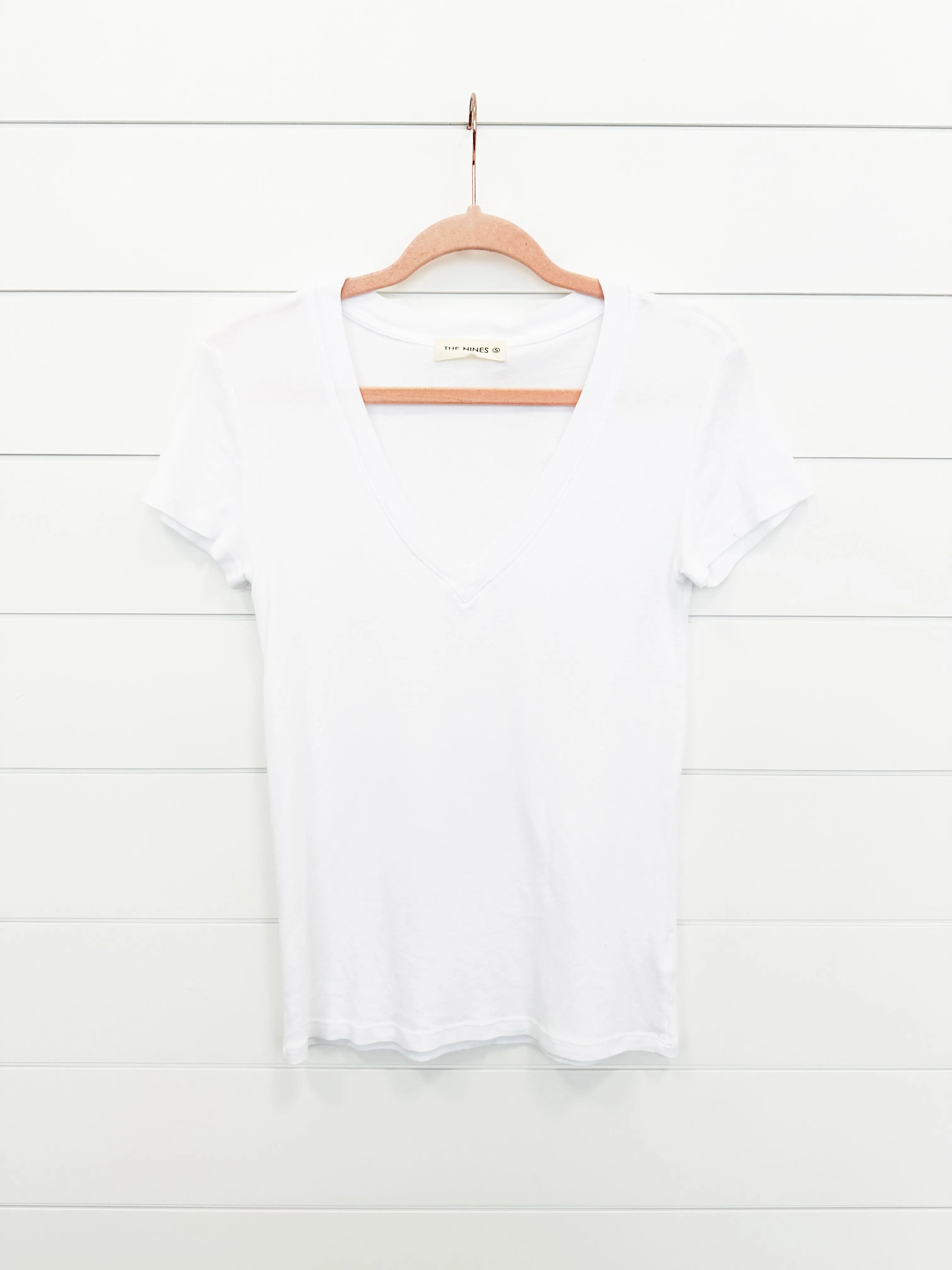 Basic Vneck Tees - 2 Colors!