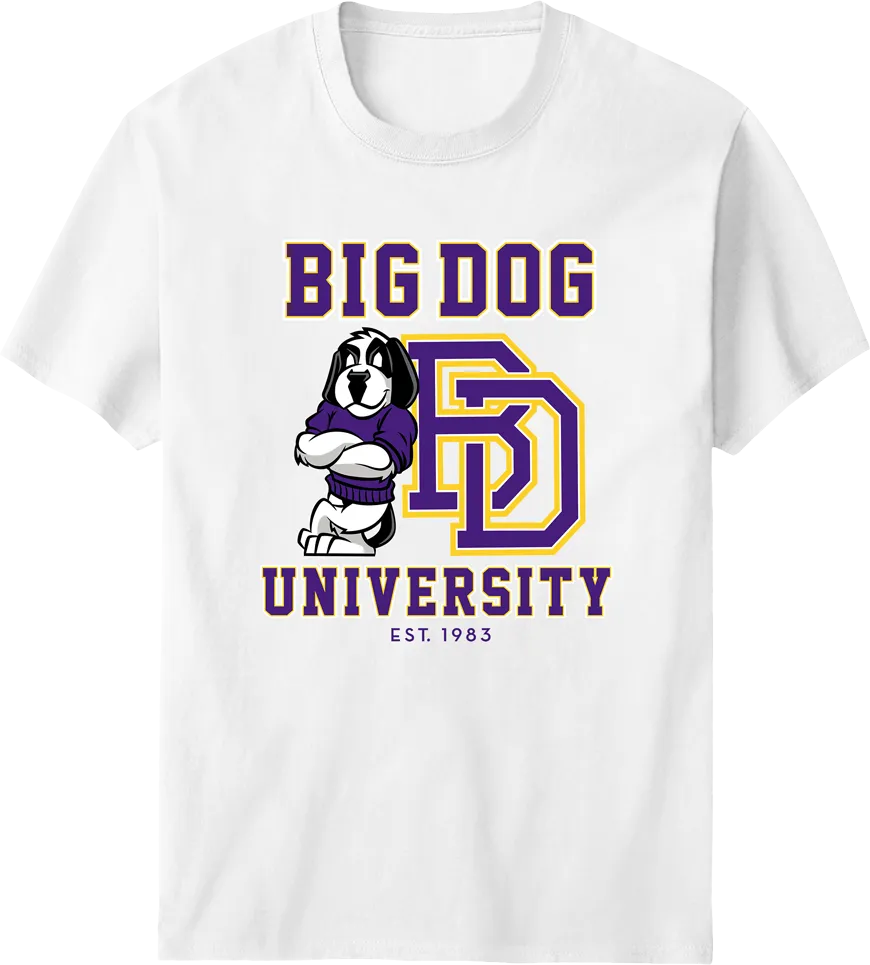 Bd University Purple Gold T-shirt