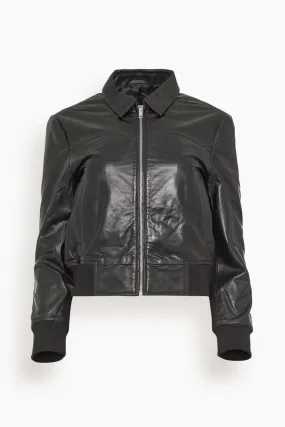 Berlin Leather Jacket in Black