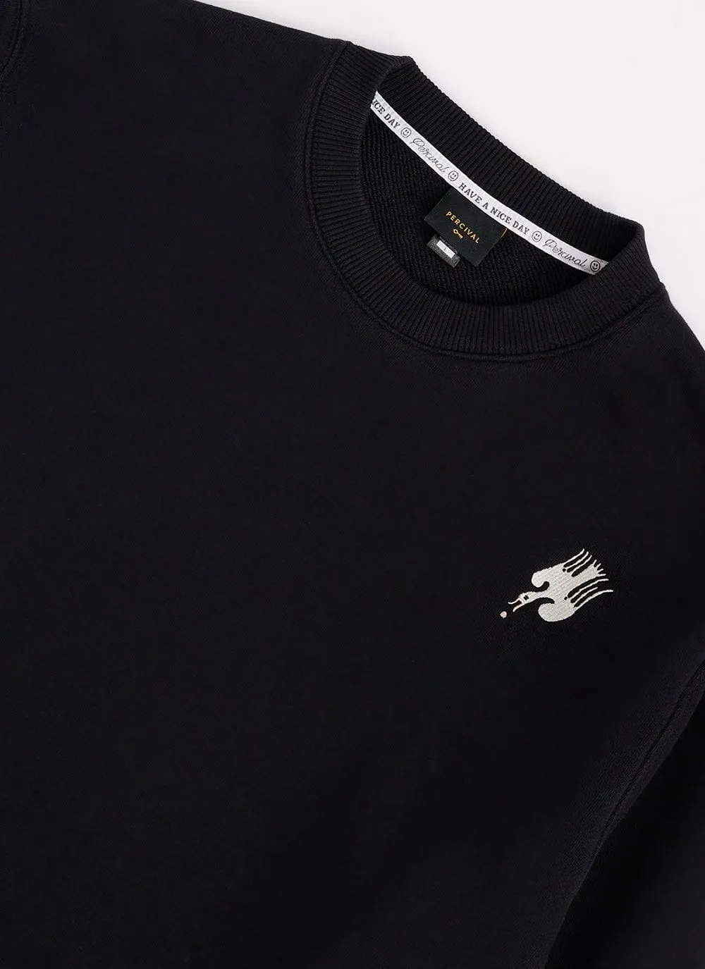 Bird Sweatshirt | Percival x Sophy Hollington | Black