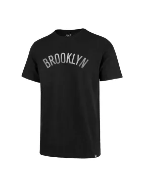 Brooklyn Nets Scrum Tee, Jet Black