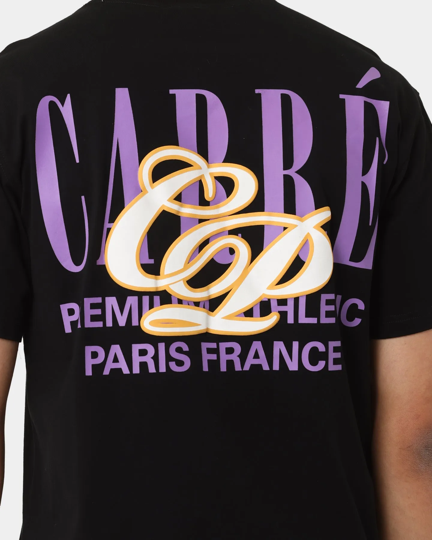 Carré Top Team Oversized T-Shirt Black