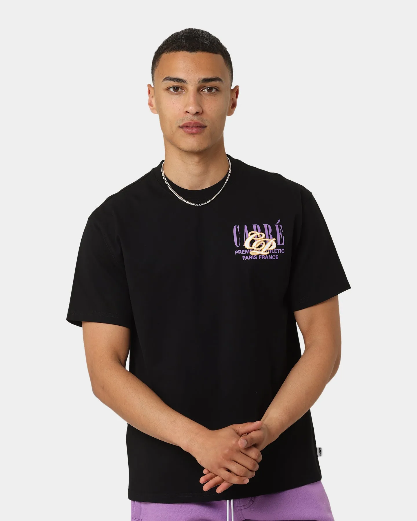 Carré Top Team Oversized T-Shirt Black