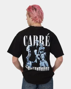 Carré X Marilyn Monroe Collage Vintage T-Shirt Washed Black