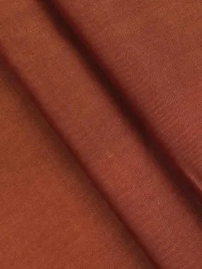 Cotton Brown Colour Plain Shirt Fabric Hummer