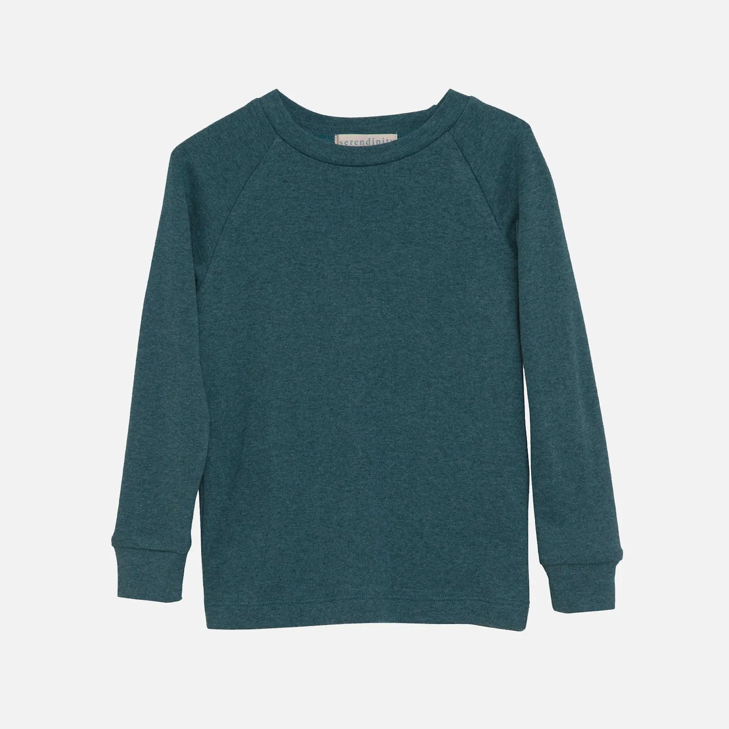 Cotton Raglan Top - Arctic