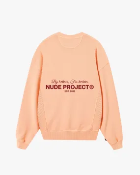 CULT*CREWNECK GARMENT DYE PEACH