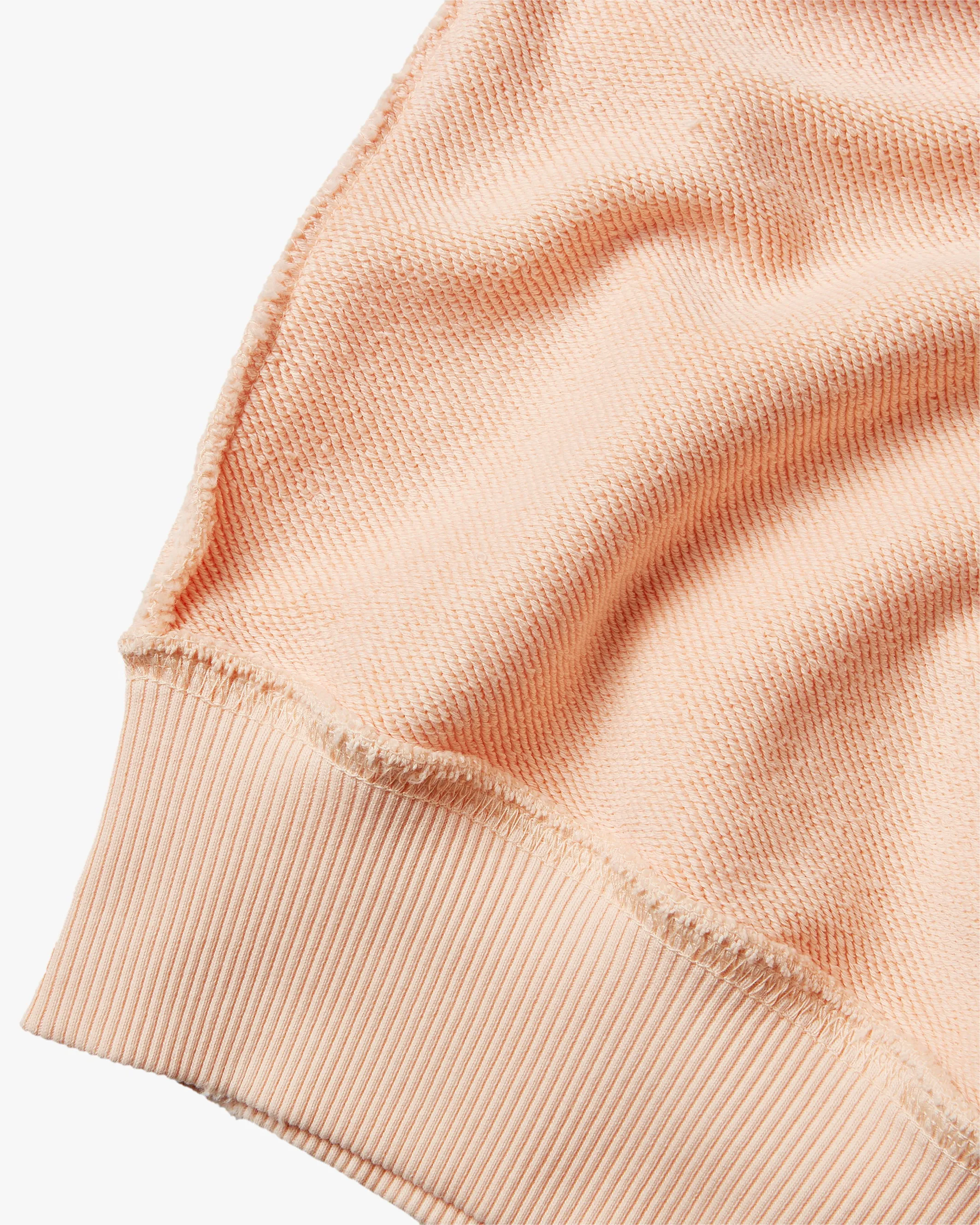 CULT*CREWNECK GARMENT DYE PEACH