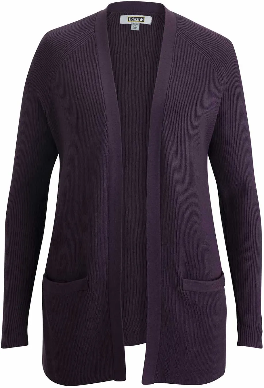 Edwards Ladies Open Front Tunic Cardigan