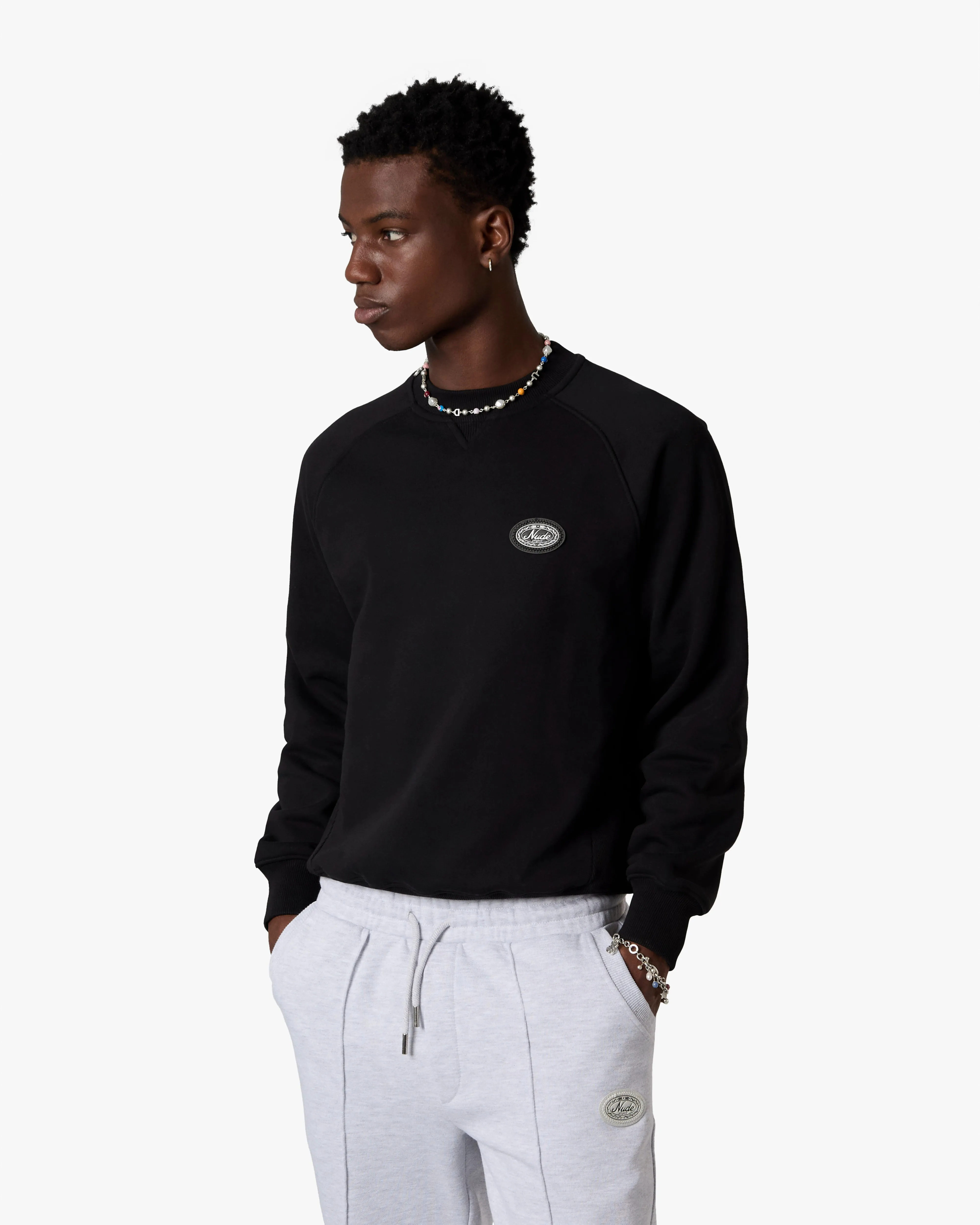 ESSENTIALS CREWNECK BLACK