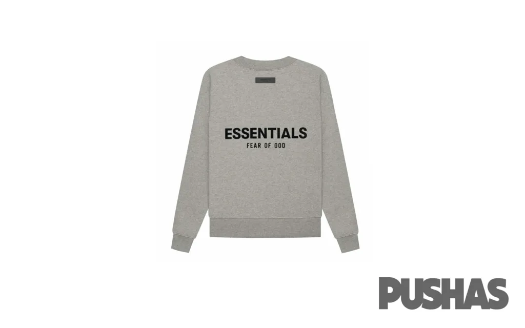 ESSENTIALS Pull-Over Crewneck 'Dark Oatmeal' SS21