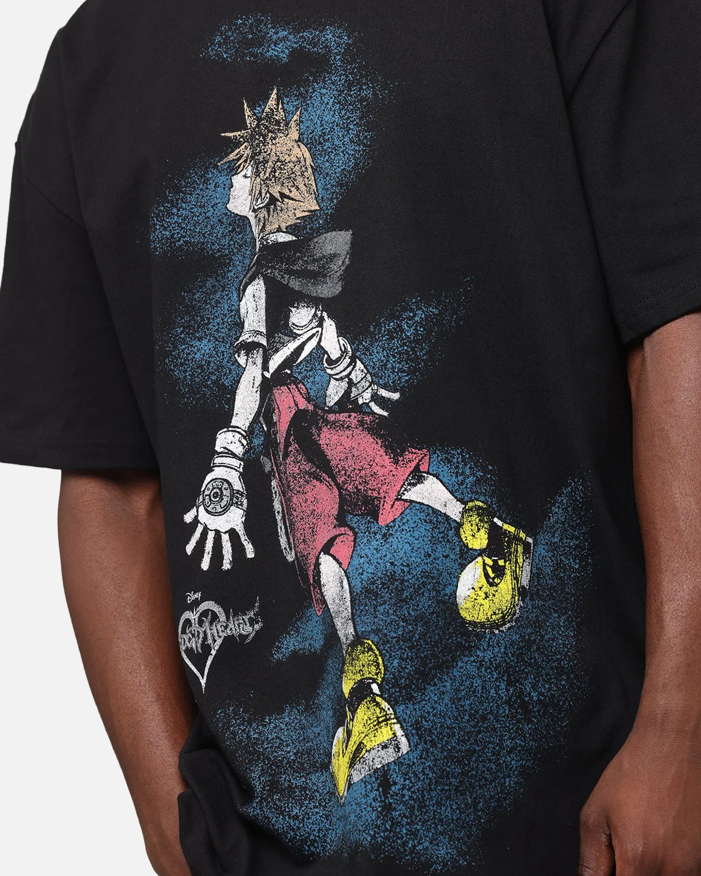 Goat Crew Disney Kingdom Hearts Sora Heavyweight T-Shirt Black