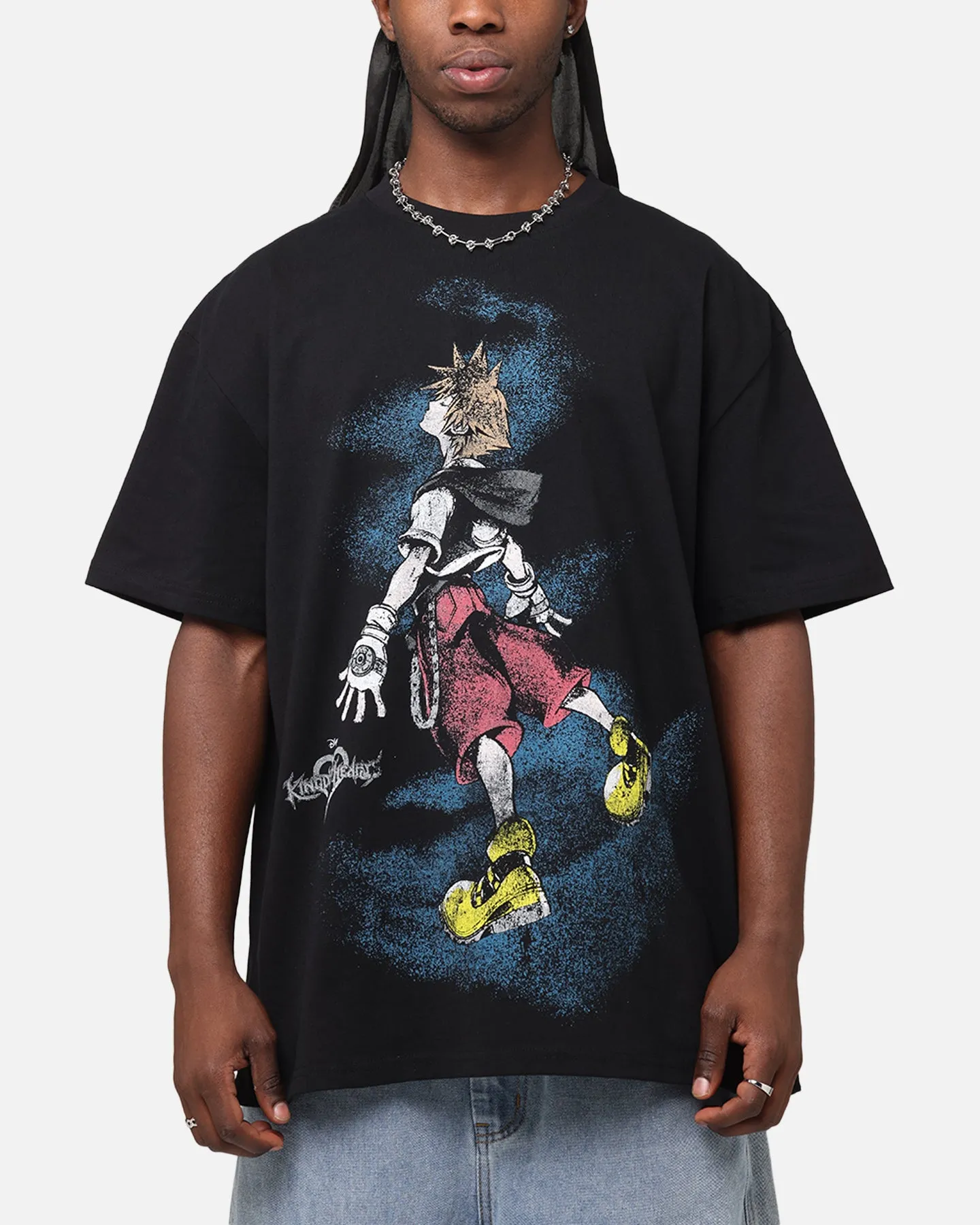 Goat Crew Disney Kingdom Hearts Sora Heavyweight T-Shirt Black