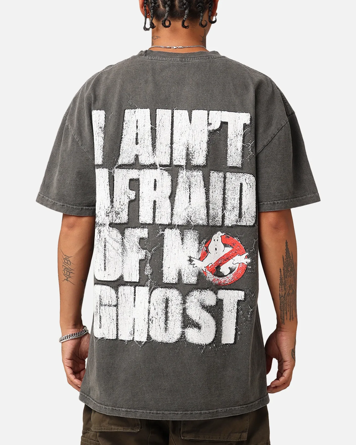 Goat Crew X Ghostbusters Heavyweight T-Shirt Black Wash