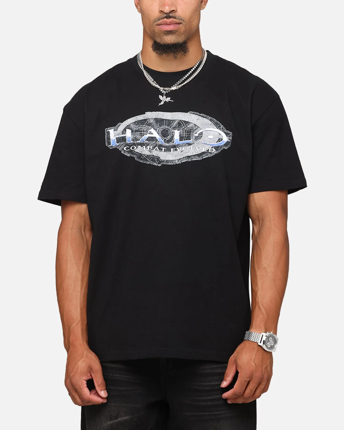 Goat Crew X Halo Halo Combat Evolved Heavyweight T-Shirt Black