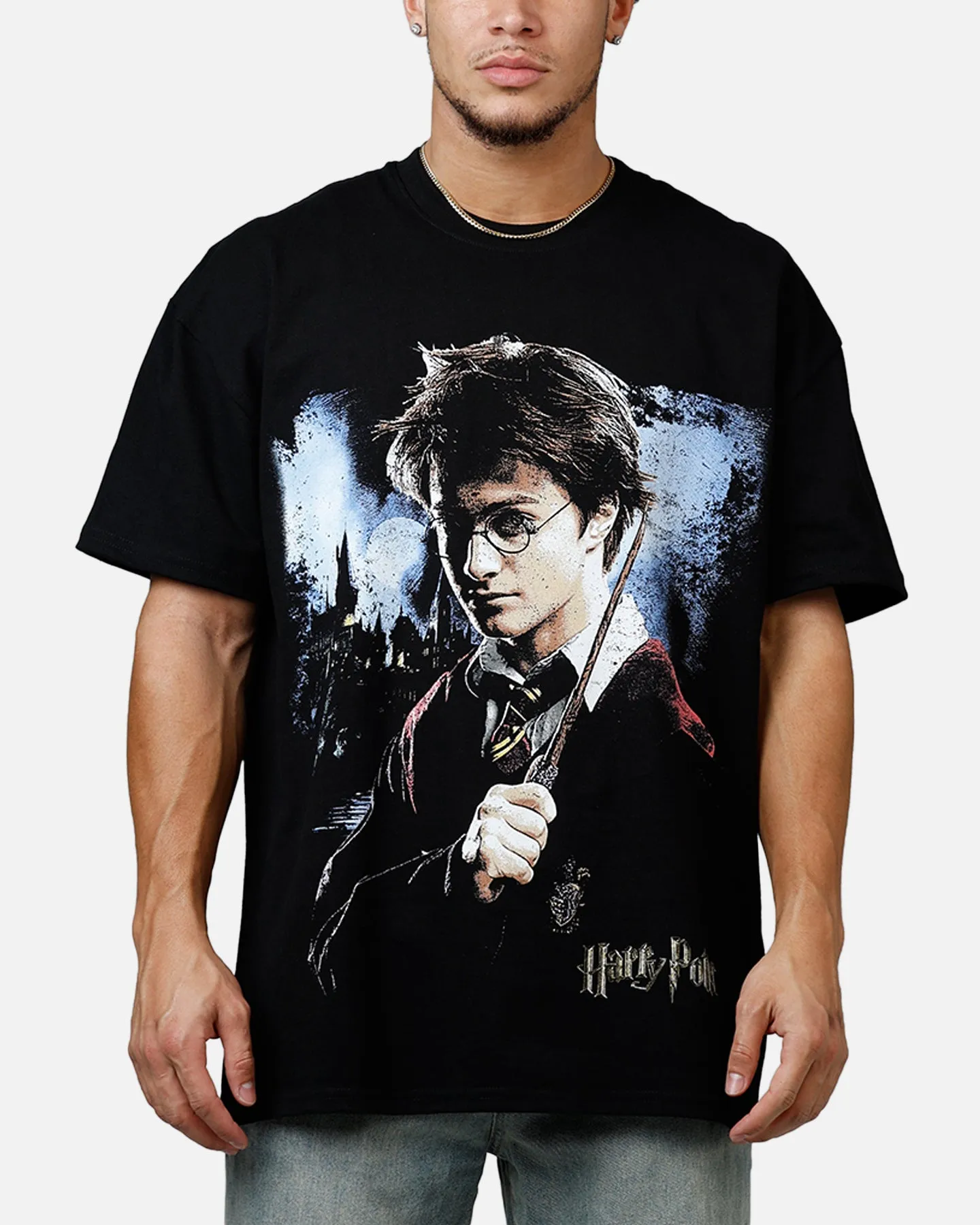 Goat Crew X Harry Potter Heavyweight T-Shirt Black