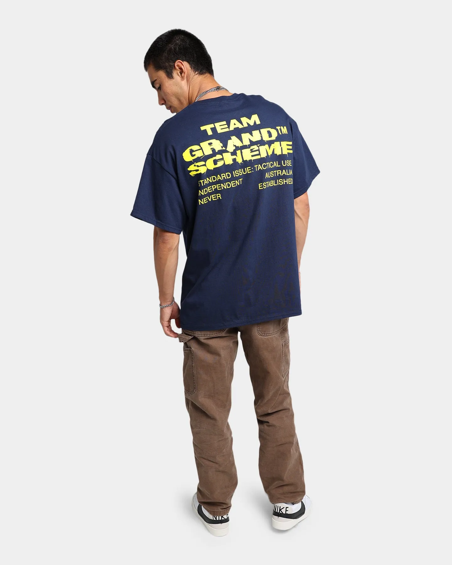 Grand Scheme Team T-Shirt Navy