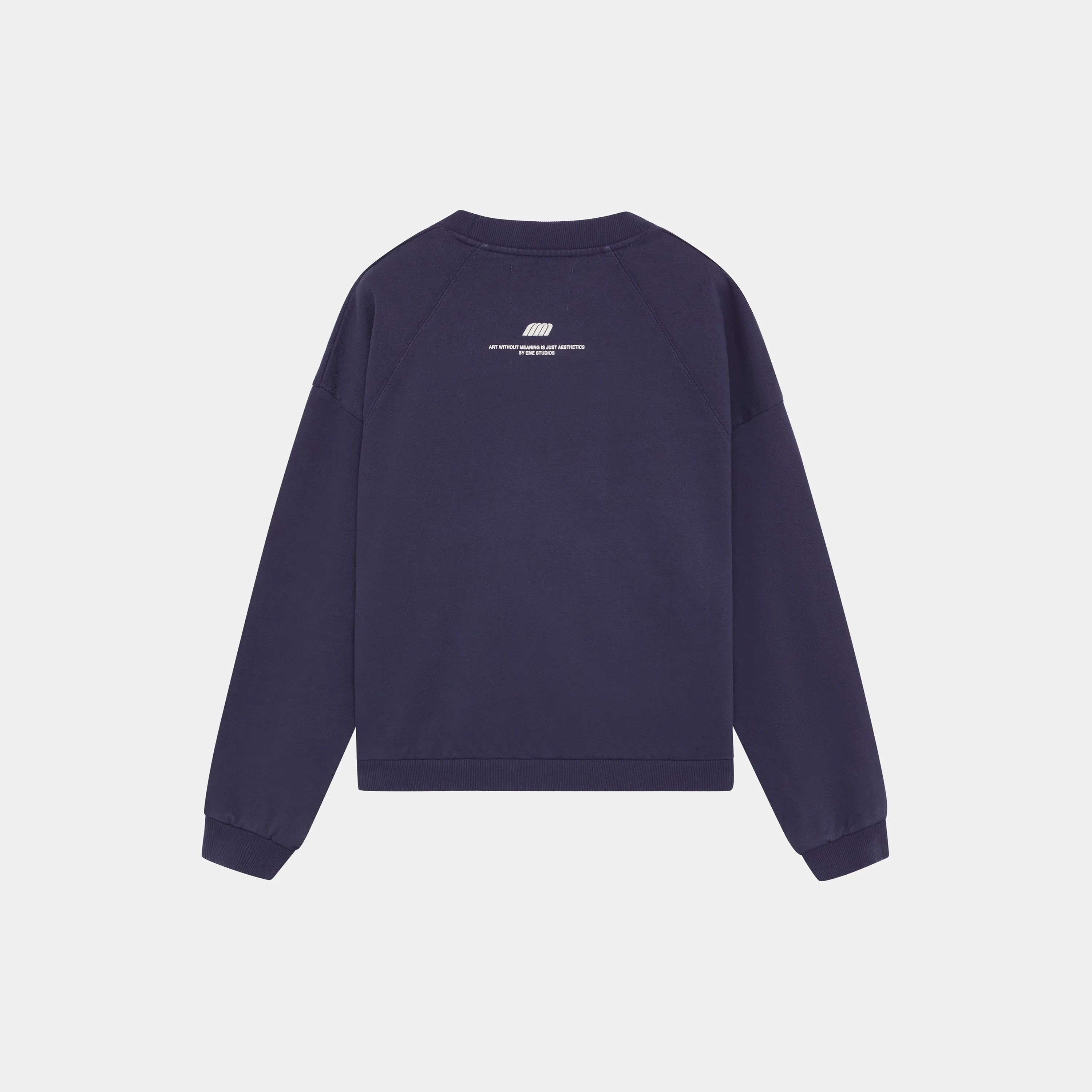 Hallmark Navy Oversized Crewneck