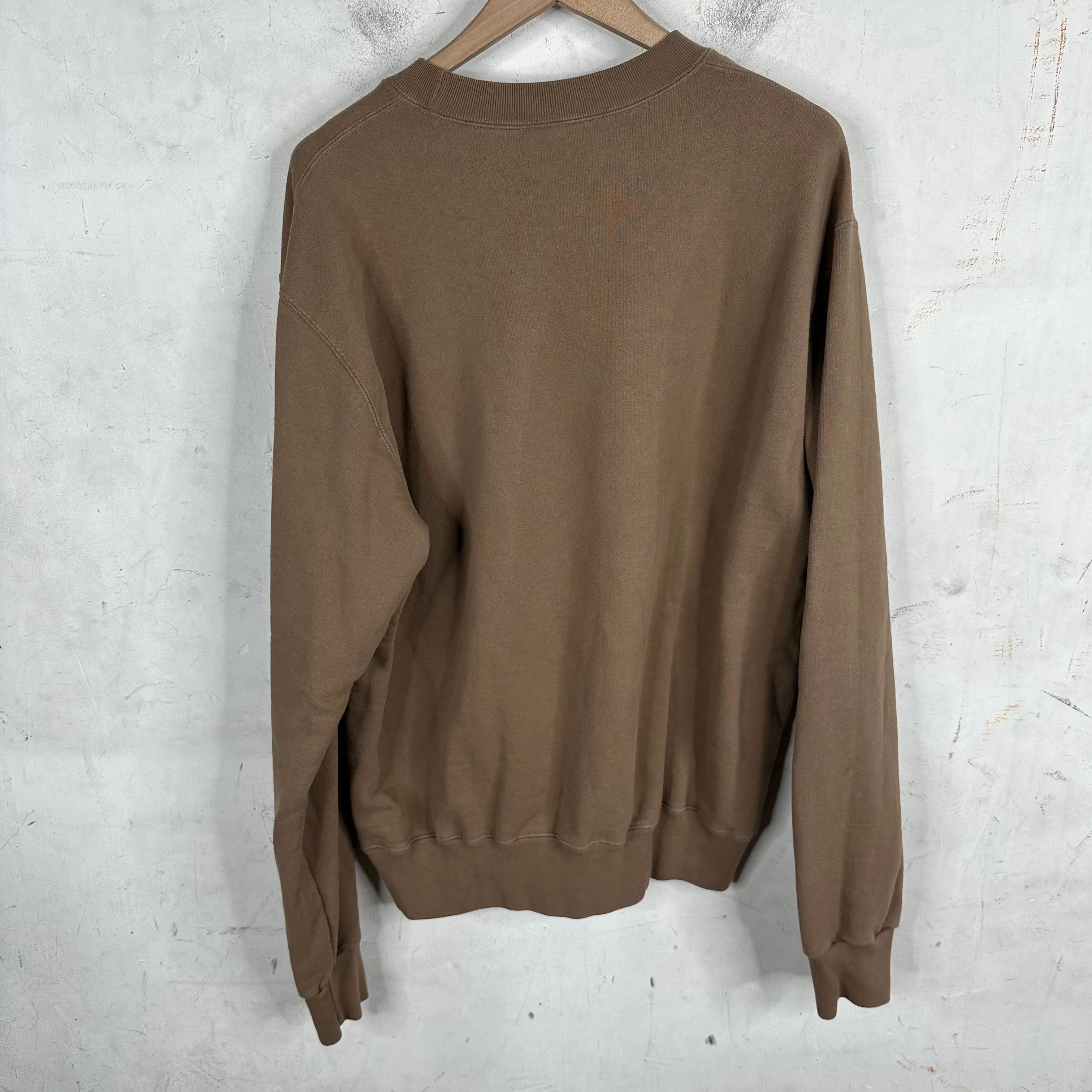 JJJJound Brown Basic Crewneck