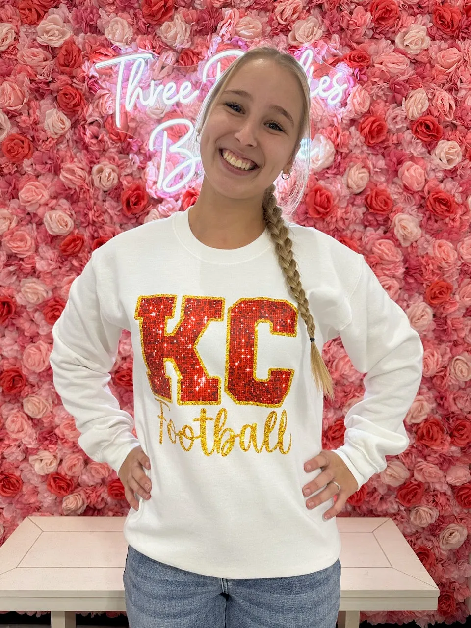 KC Football Crewneck