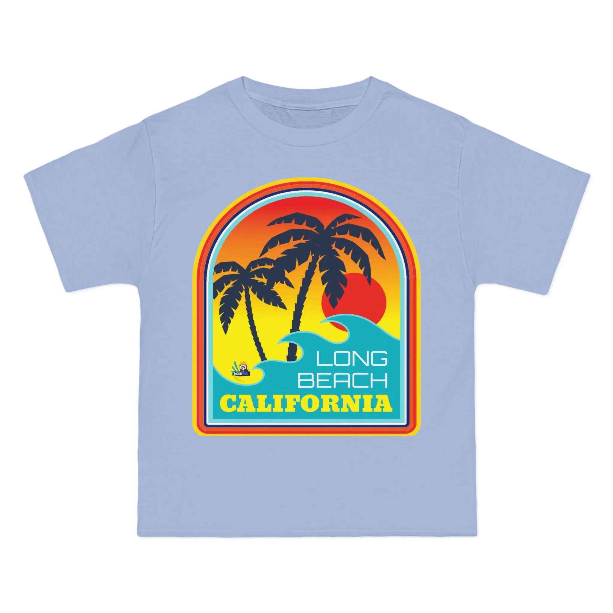 Long Beach Surf California Unisex Heavyweight Tee