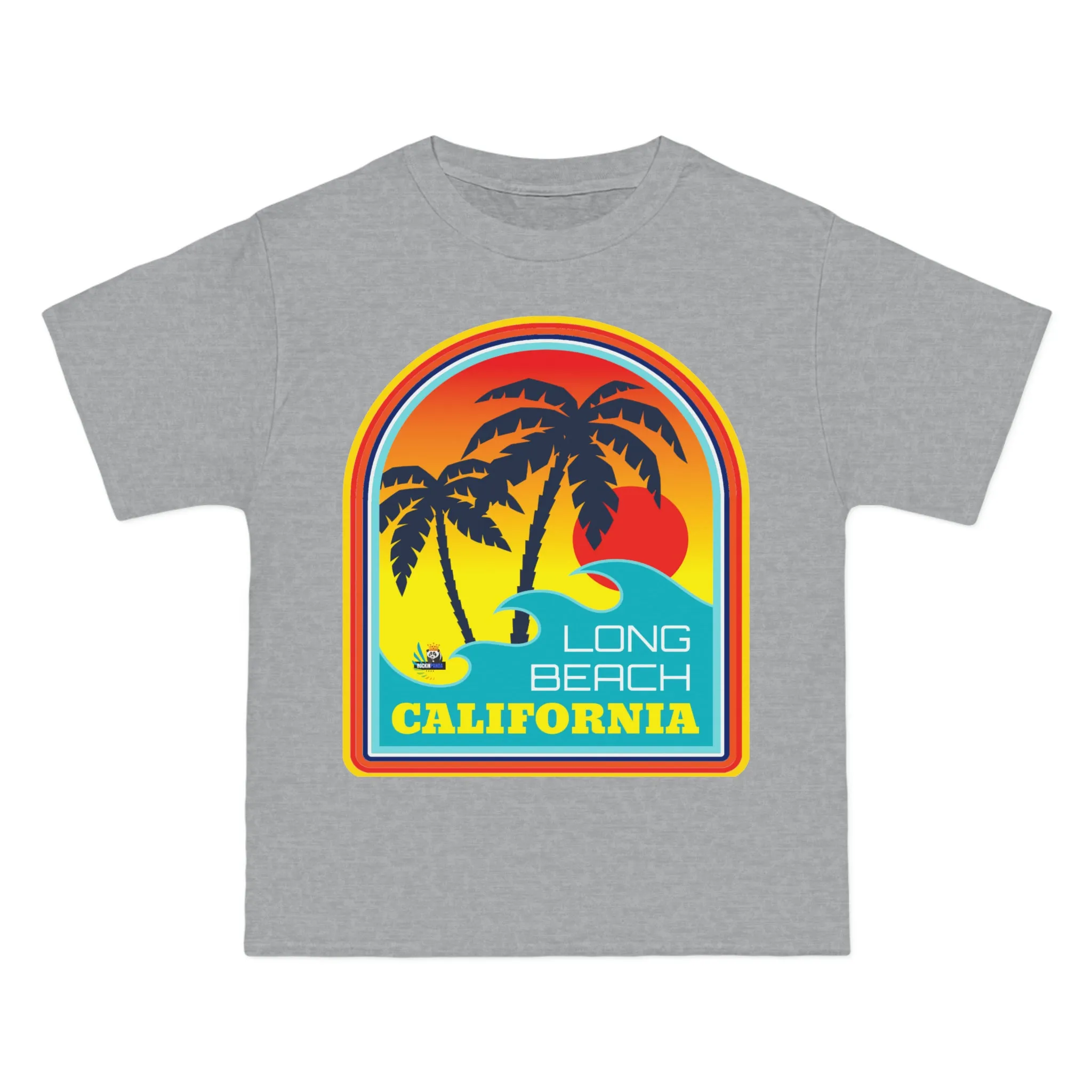 Long Beach Surf California Unisex Heavyweight Tee