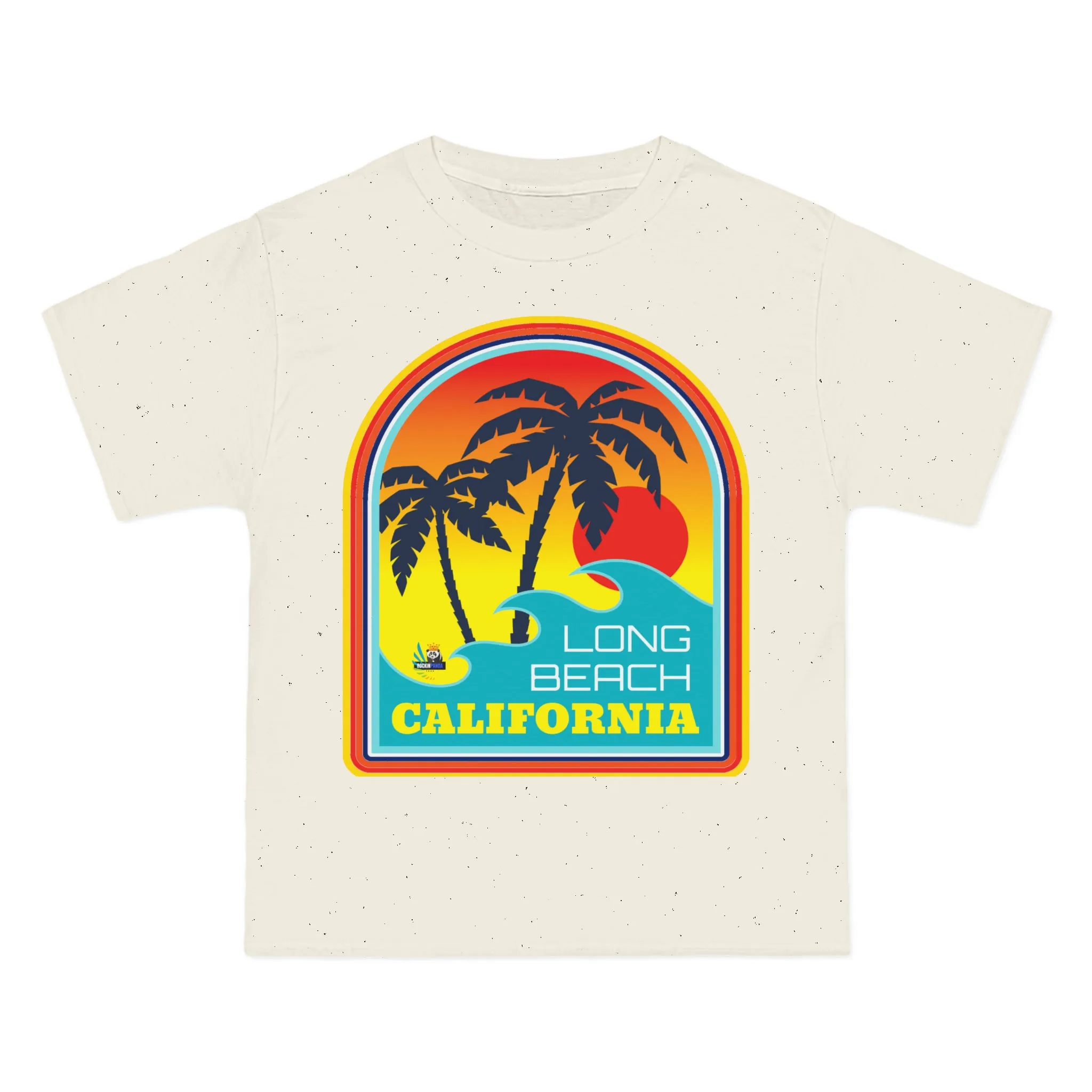 Long Beach Surf California Unisex Heavyweight Tee