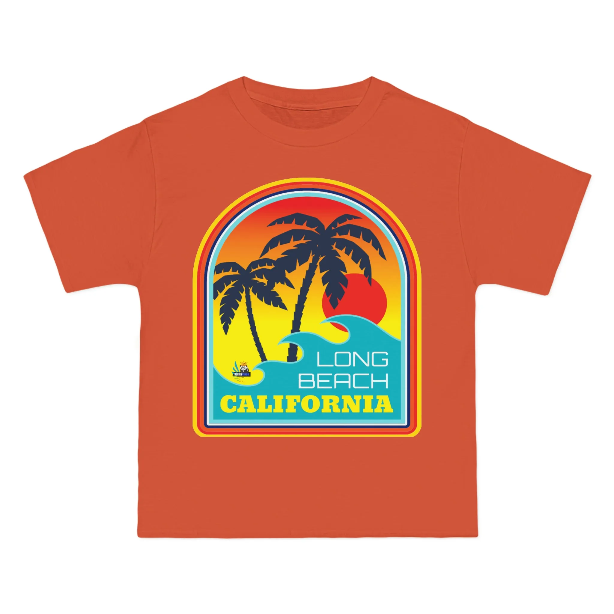 Long Beach Surf California Unisex Heavyweight Tee