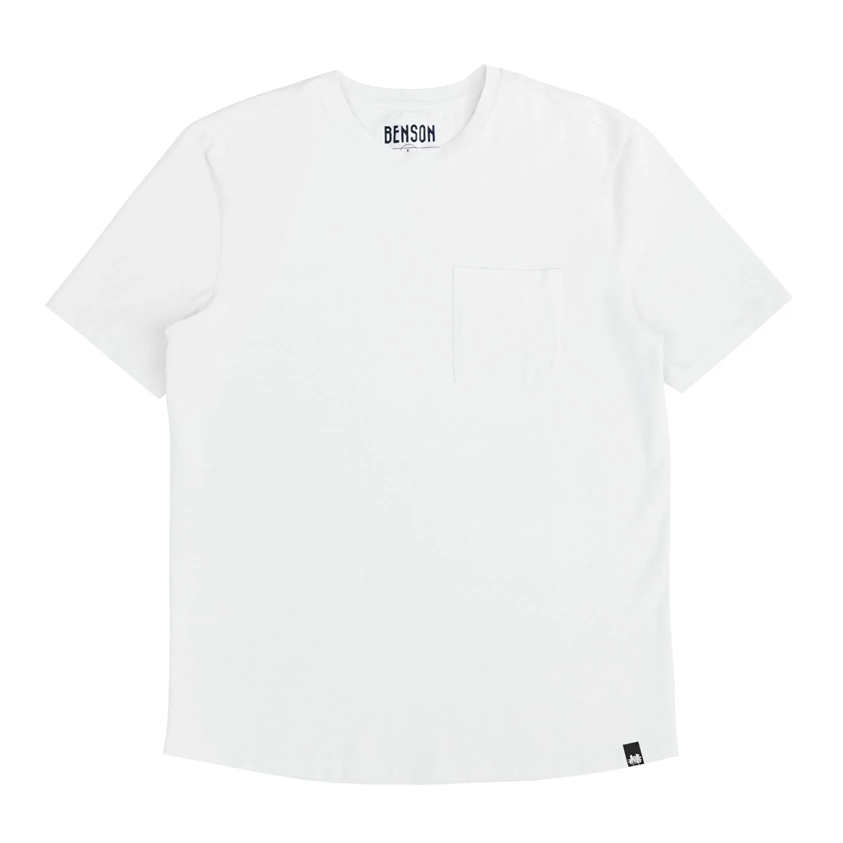 Long Beach White Pocket Tee