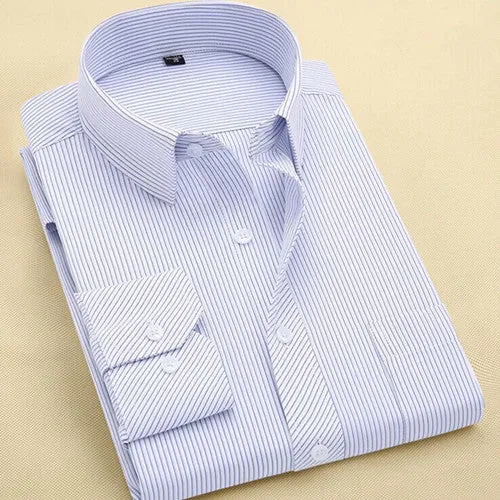 Long Sleeve Slim Brand Man Shirts