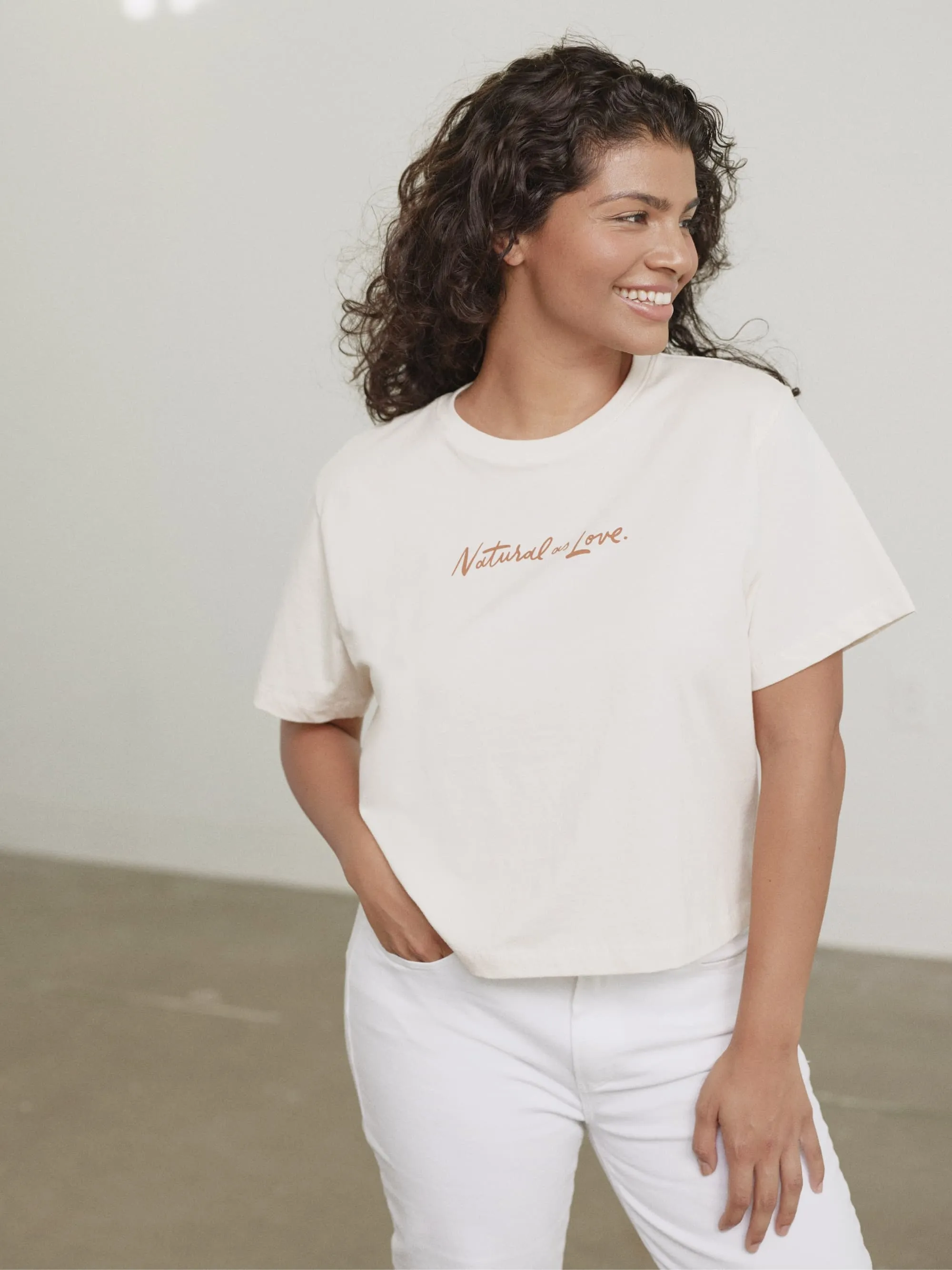 Natural As Love Organic Cause Tee