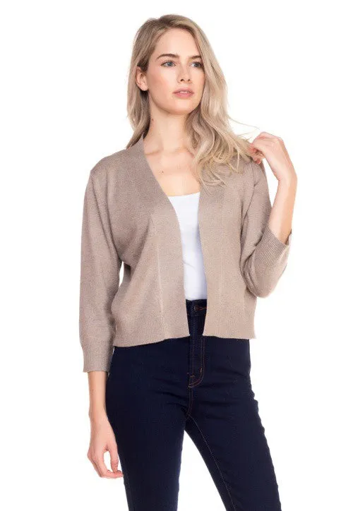 OPEN BOLERO CARDIGAN