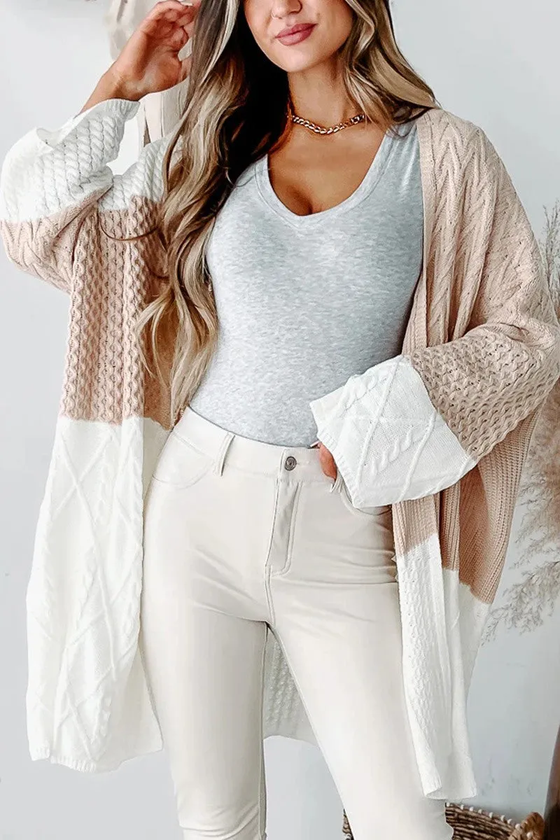 Patterned Blend Cardigan