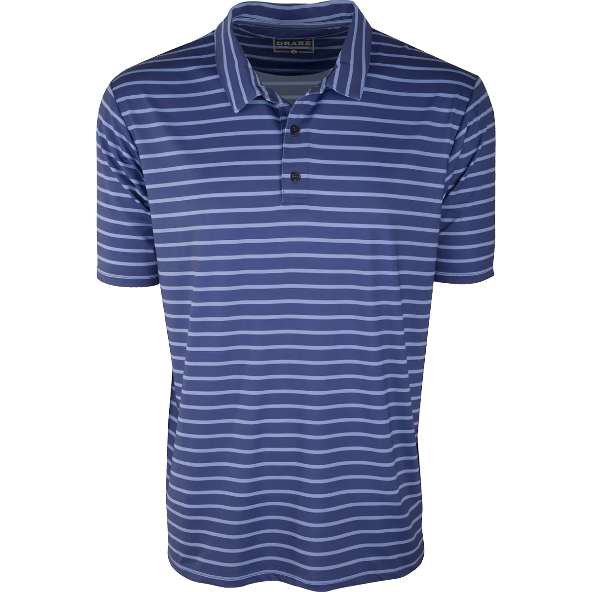 Performance Stretch Striped Short Sleeve Polo