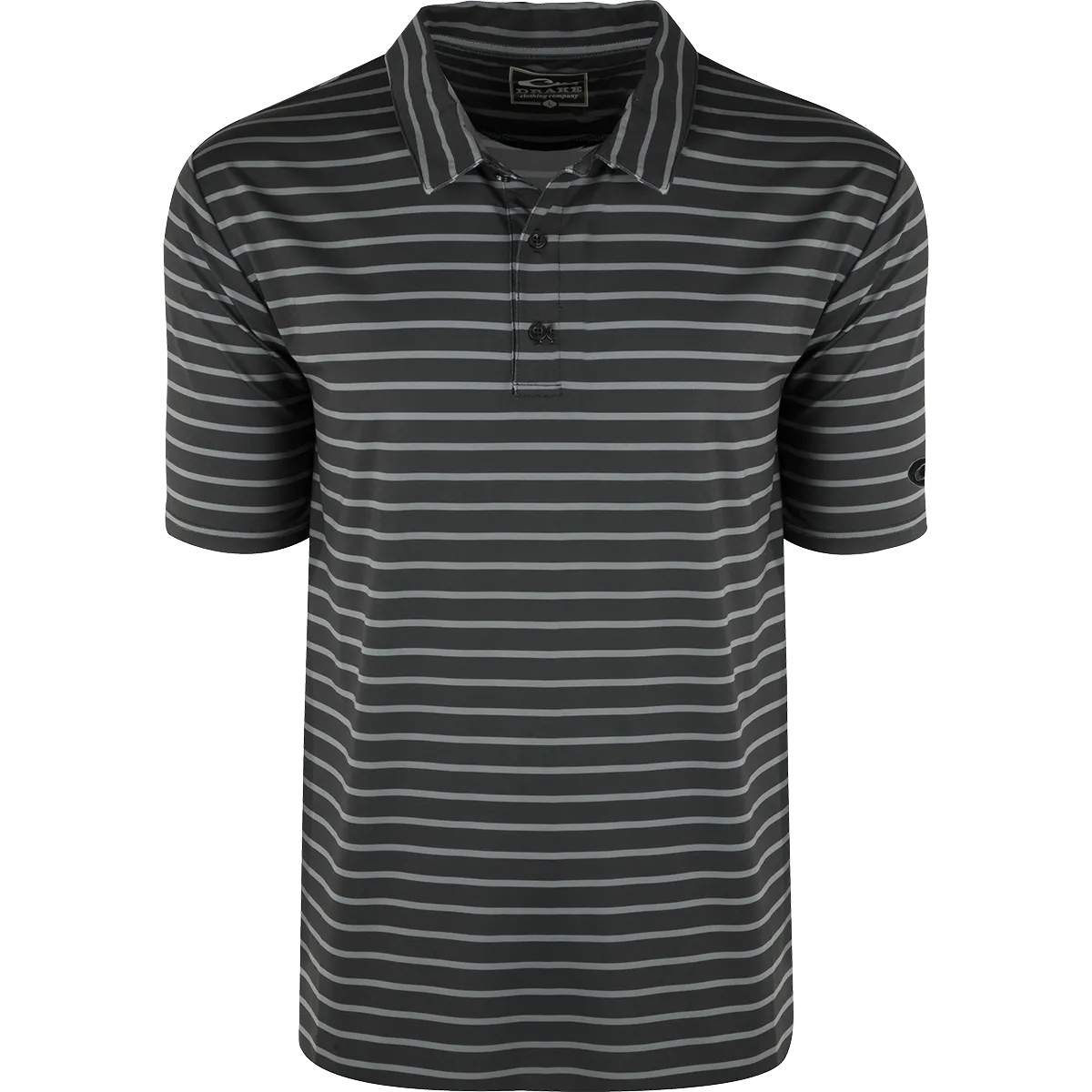 Performance Stretch Striped Short Sleeve Polo