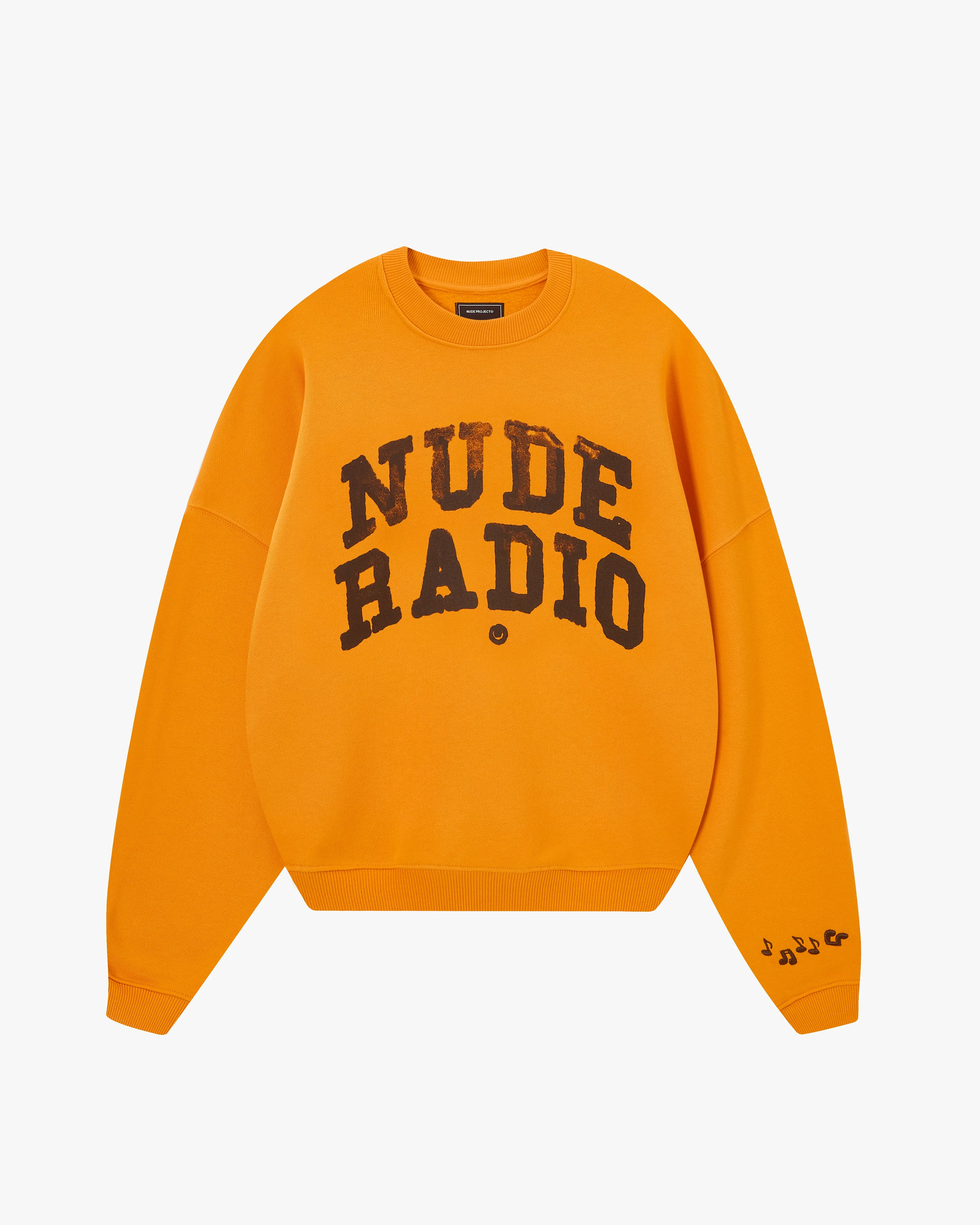 RADIO BOXY CREWNECK ORANGE