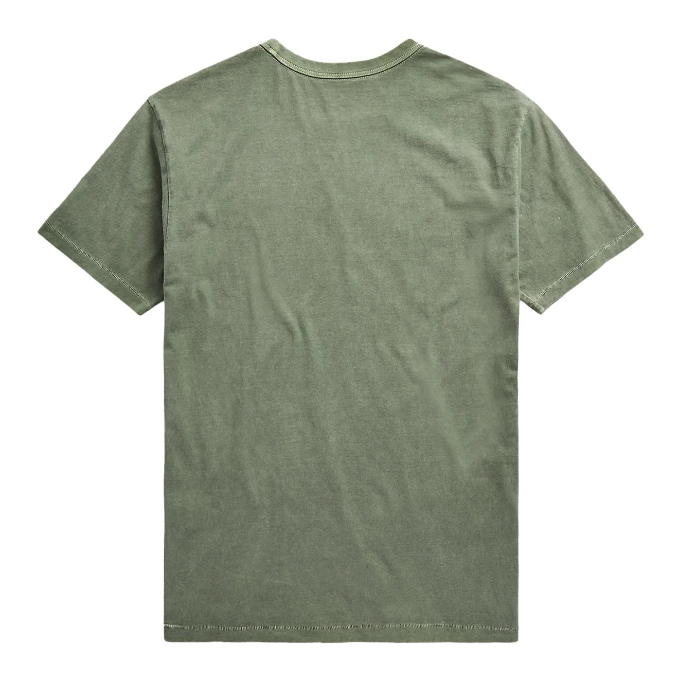 RRL by Ralph Lauren Garment-Dyed Crewneck T-Shirt Forest Green