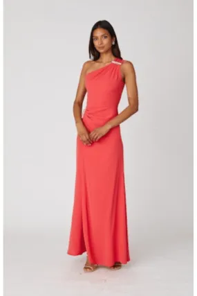 Shoshanna Sharon Dress Coral Pink