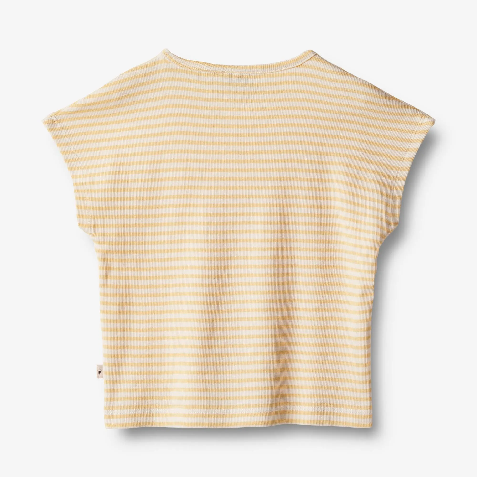 T-Shirt S/S Bette - pale apricot stripe