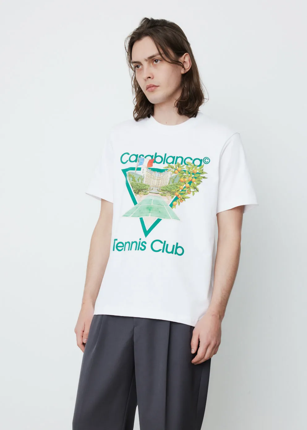 Tennis Club Icon Printed T-Shirt