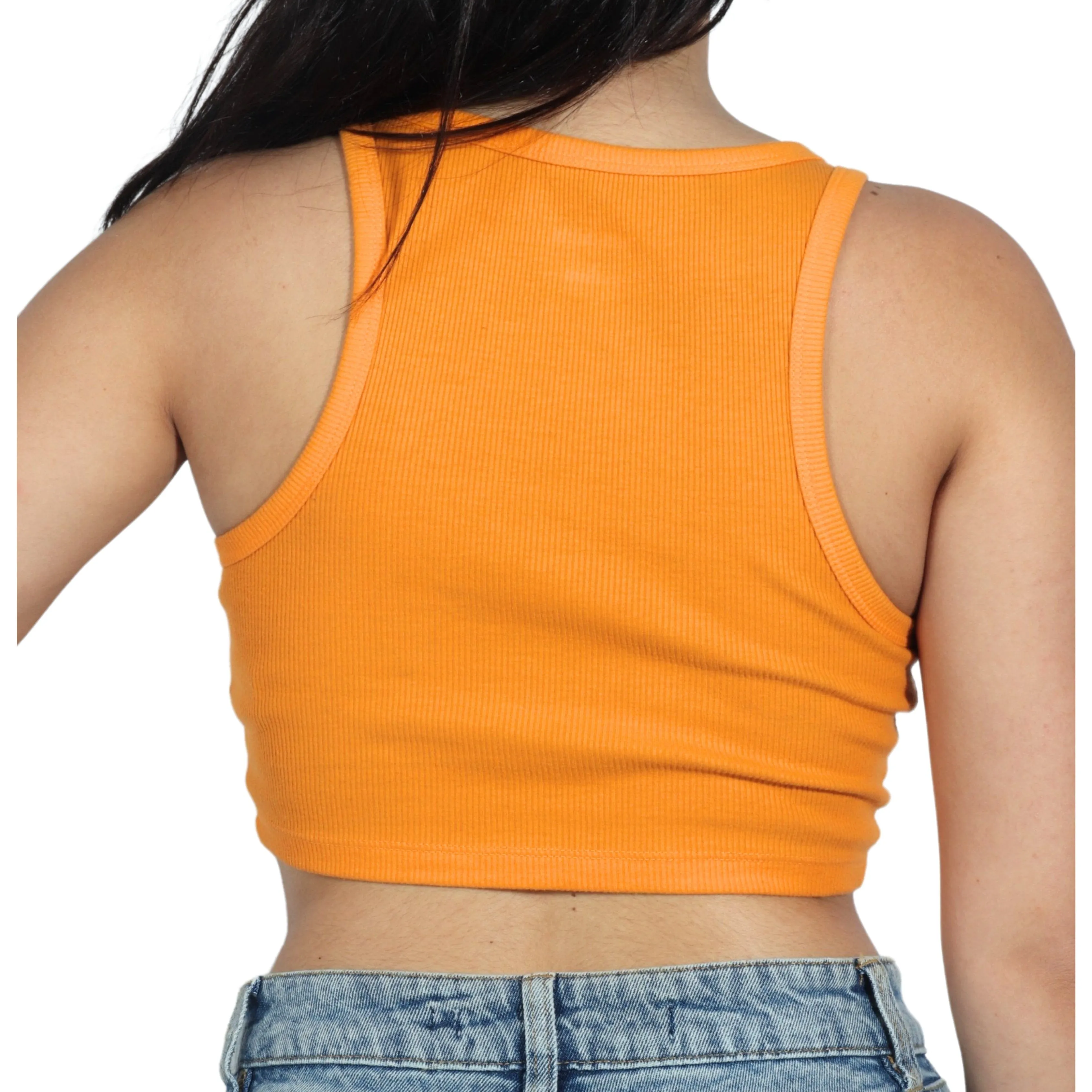 WILD FABLE - Basic Ribbed Cropped Top