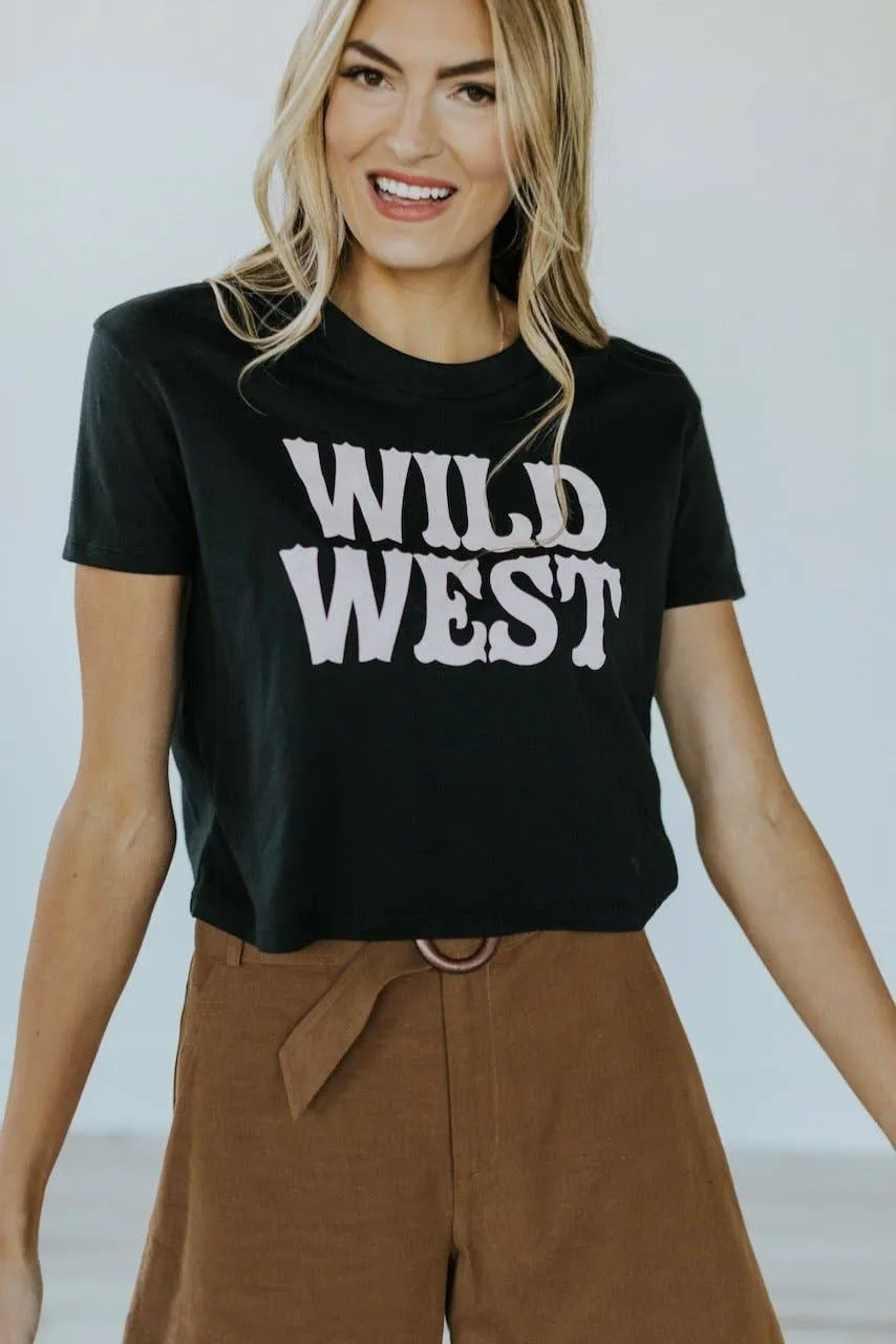 Wild West Crop Tee